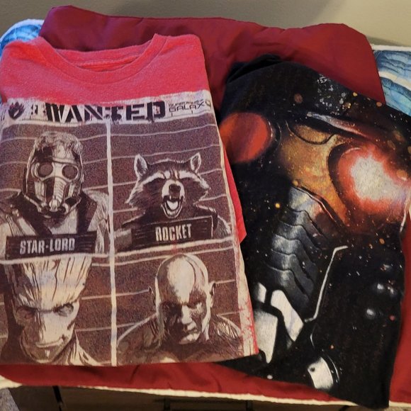 2 GUARDIANS OF THE GALAXY T-SHIRTS-COMFY AND WILL LAST LIFETIMES - Picture 2 of 13